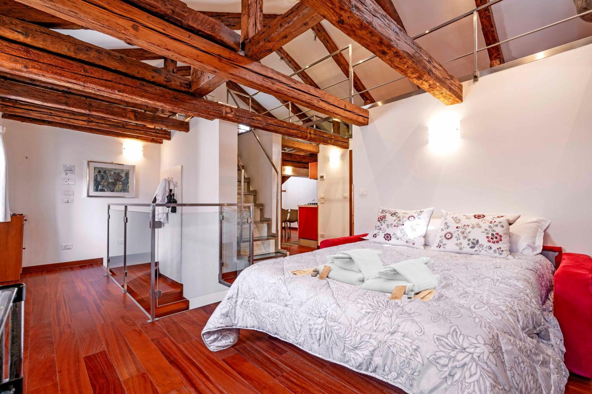 ונציה Glass House - Loft 2 Minutes To Rialto Bridge & View מראה חיצוני תמונה